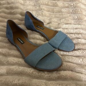 Nine West Chambray Flats